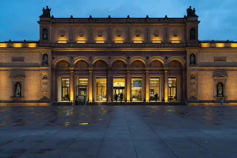 Kunsthalle de Hambourg à l’heure bleue, Allemagne — Nicolas Marincic