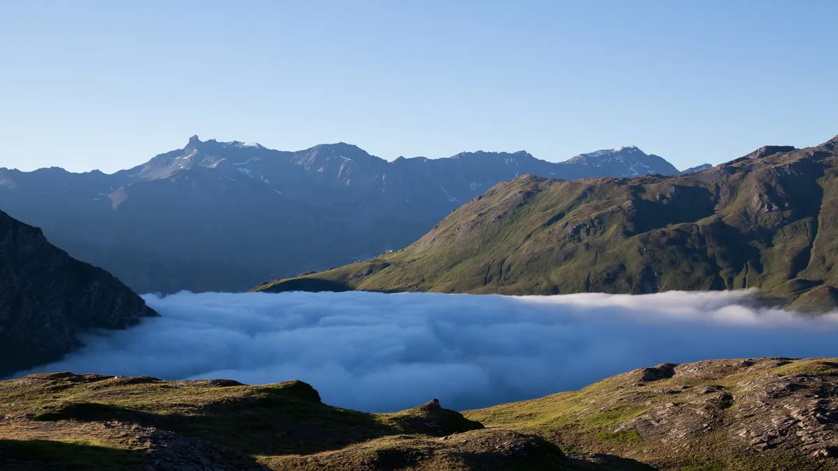 Sea of clouds filling the valley — Nicolas Marincic
