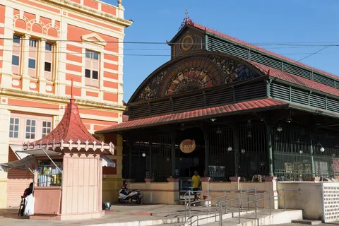 Marché municipal Adolpho Lisboa de Manaus, Brésil — Nicolas Marincic