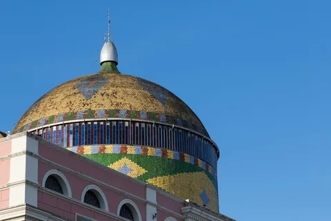 Dome of the Teatro Amazonas, Manaus, Brazil — Nicolas Marincic