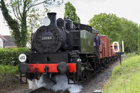 Locomotive à vapeur du Kent & East Sussex Railway, Royaume-Uni — Nicolas Marincic