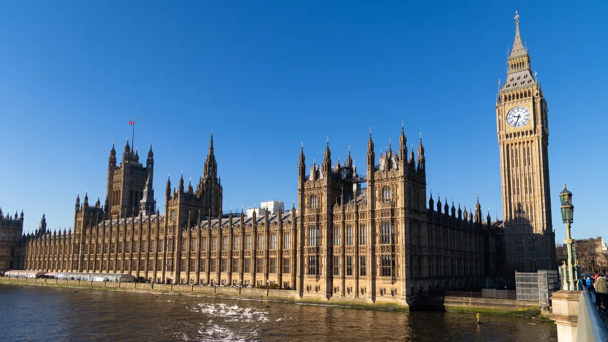 Palais de Westminster et Big Ben au soleil d’hiver, Royaume-Uni — Nicolas Marincic