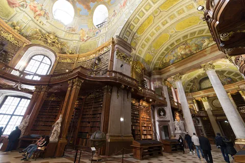 State Hall of the Austrian National Library, Vienna, Austria — Nicolas Marincic