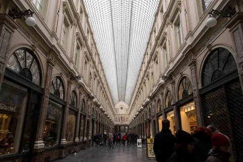 Galeries royales Saint-Hubert, Bruxelles, Belgique — Nicolas Marincic