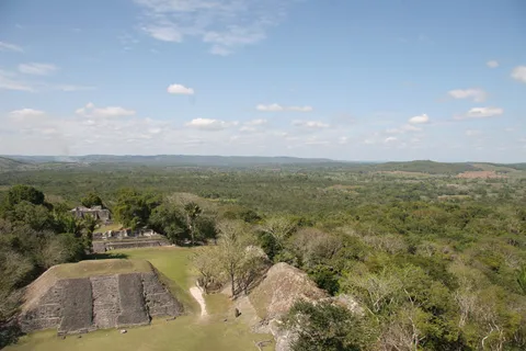 Belize River valley from El Castillo, Xunantunich, Belize — Nicolas Marincic