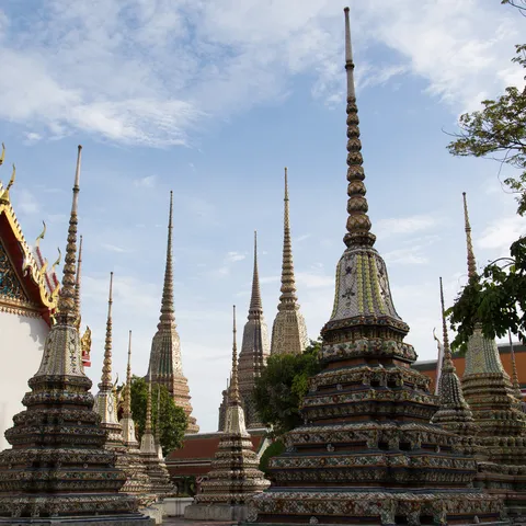 Chedis of Wat Pho, Bangkok, Thailand — Nicolas Marincic