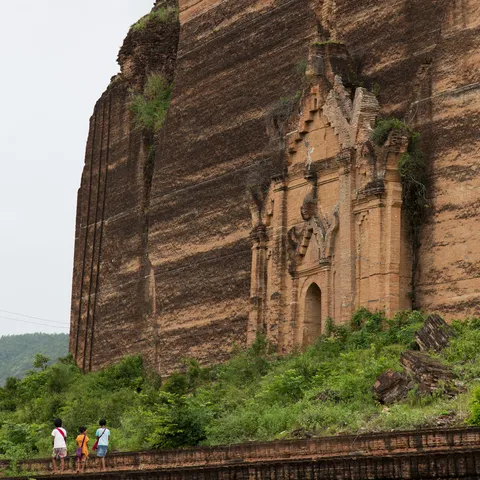 Pagode inachevée de Mingun, Birmanie — Nicolas Marincic