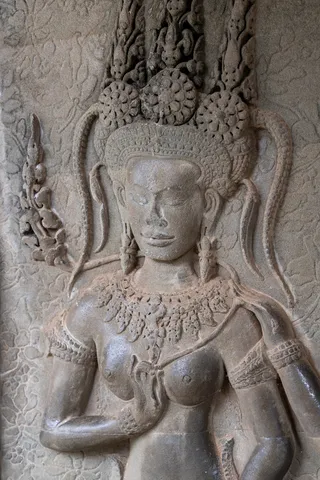 Apsara at Angkor Wat, Cambodia — Nicolas Marincic