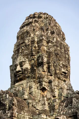 Tour au visage souriant du Bayon, Cambodge — Nicolas Marincic