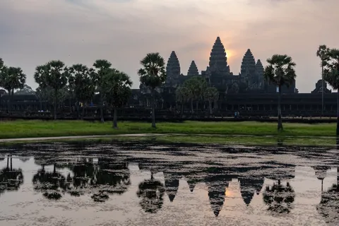 Sunrise over Angkor Wat, Cambodia — Nicolas Marincic