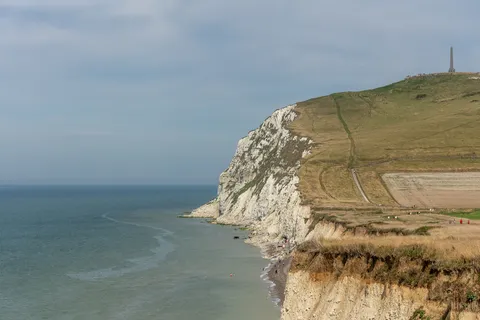 Falaises de craie du cap Blanc-Nez et la Manche, France — Nicolas Marincic