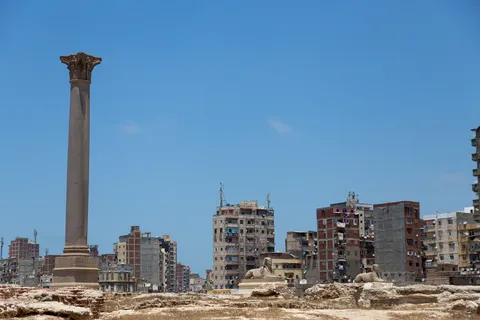 Pompey’s Pillar, Alexandria, Egypt — Nicolas Marincic