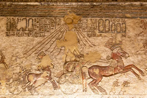 Aten relief, Tell el-Amarna, Egypt — Nicolas Marincic