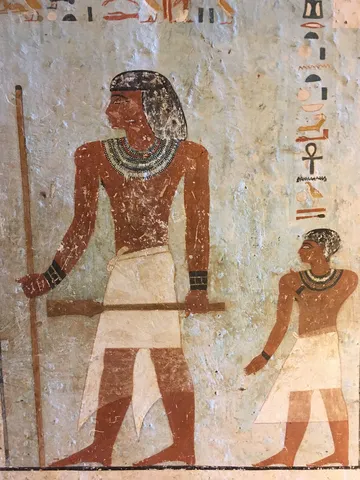 Painted tomb of Sarenput, Qubbet el-Hawa, Egypt — Nicolas Marincic