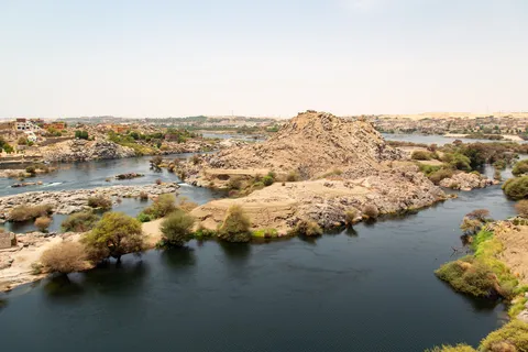 Chenaux et îlots de la première cataracte, Assouan, Égypte — Nicolas Marincic