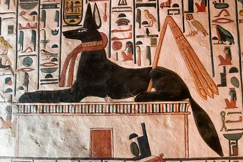 Anubis, tombe de Néfertari, Égypte — Nicolas Marincic