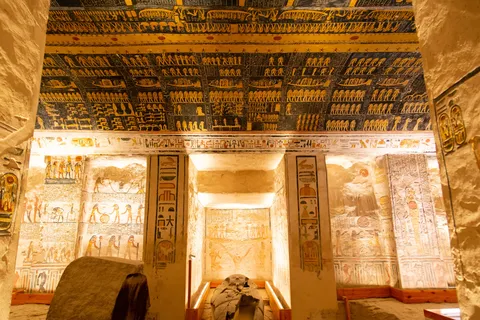 Chambre funéraire de KV9, Vallée des Rois, Égypte — Nicolas Marincic