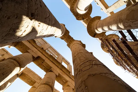Columns of the Karnak hypostyle hall, Egypt — Nicolas Marincic