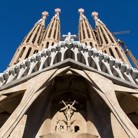 Passion façade of the Sagrada Família, Spain — Nicolas Marincic