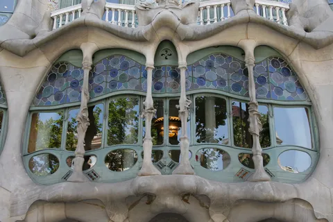 Windows of Casa Batlló, Barcelona, Spain — Nicolas Marincic