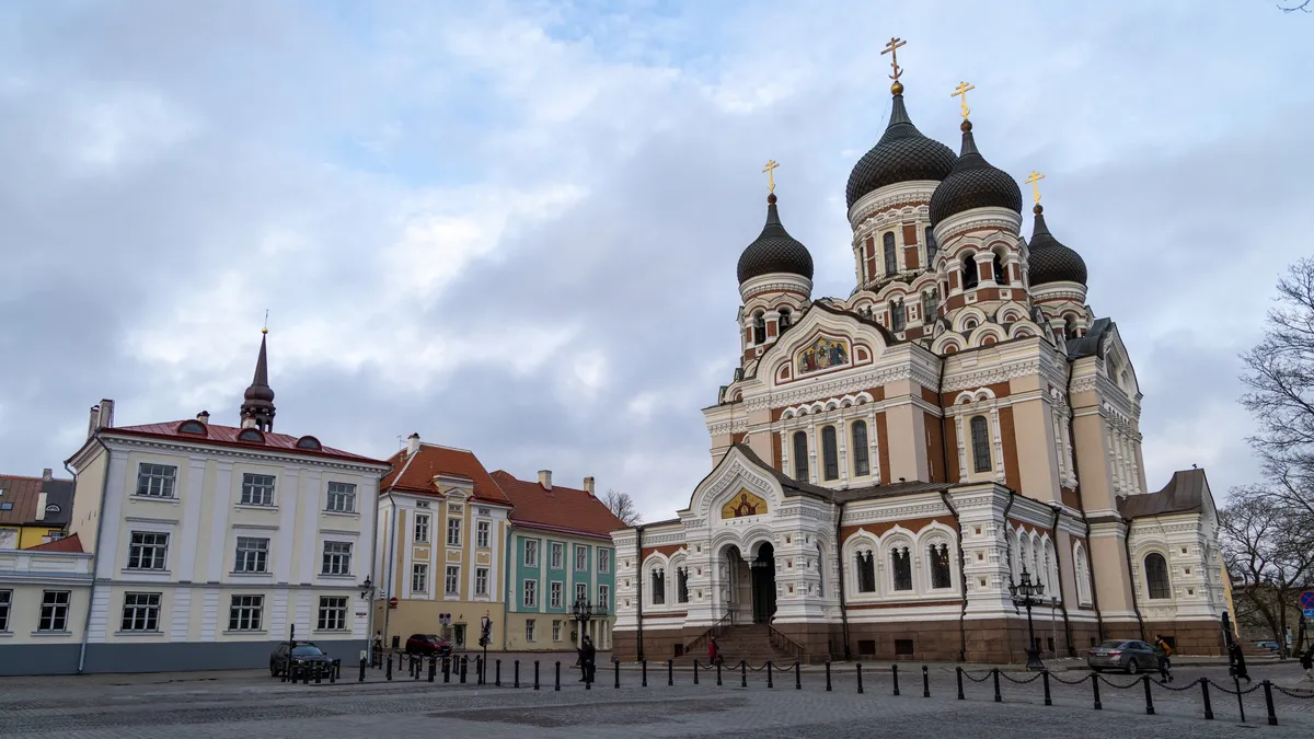 Cathédrale Alexandre-Nevski sur Toompea, Estonie — Nicolas Marincic