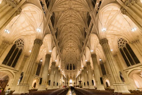 Nave of St Patrick’s Cathedral, New York, United States — Nicolas Marincic