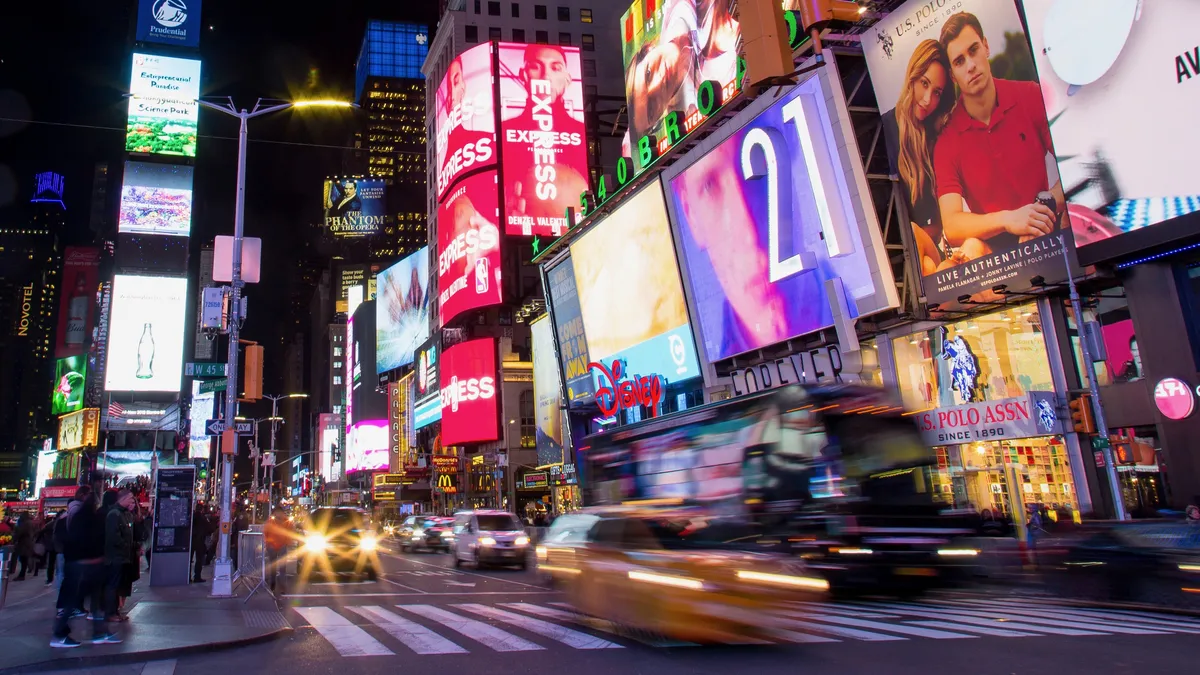 Times Square at night, United States — Nicolas Marincic