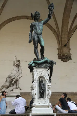 Persée de Cellini, Loggia dei Lanzi, Italie — Nicolas Marincic