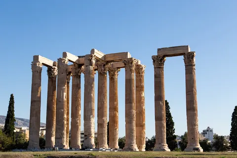 Temple de Zeus Olympien, Athènes, Grèce — Nicolas Marincic
