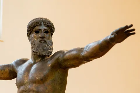 Bronze de l’Artémision (Zeus ou Poséidon), détail, Grèce — Nicolas Marincic