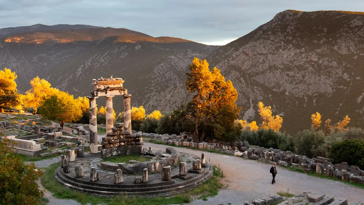 Tholos of Athena Pronaia, Delphi, Greece — Nicolas Marincic