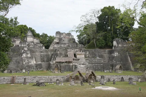 North Acropolis and stelae of the Great Plaza, Tikal, Guatemala — Nicolas Marincic
