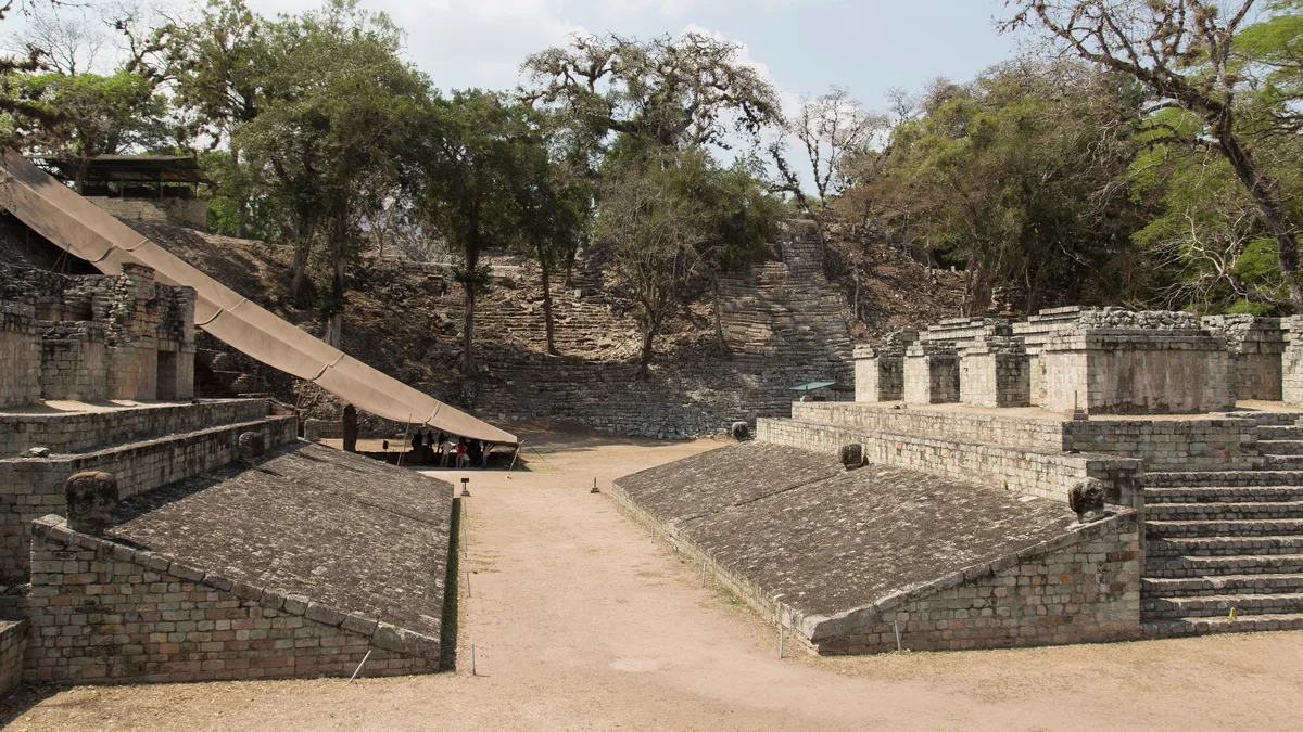Ball court, Copán, Honduras — Nicolas Marincic