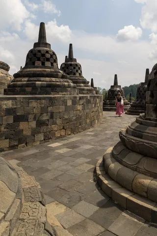 Stupas de Borobudur, Indonésie — Nicolas Marincic