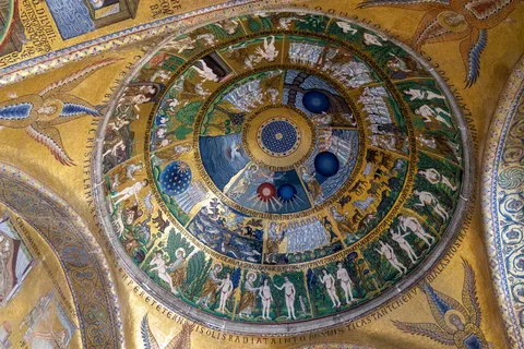 Coupole de la Genèse, basilique Saint-Marc, Venise, Italie — Nicolas Marincic