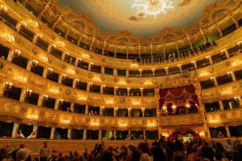 Auditorium of La Fenice opera house, Venice, Italy — Nicolas Marincic