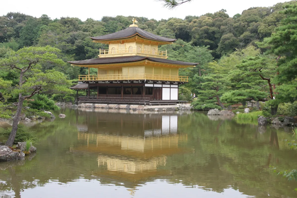 Kinkaku-ji Golden Pavilion reflected in its pond, Kyoto, Japan — Nicolas Marincic