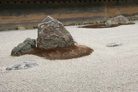 Jardin de pierres du Ryōan-ji, Kyoto, Japon — Nicolas Marincic