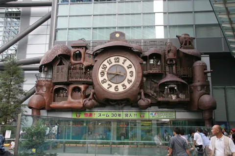 Nittele Ghibli clock in Shiodome, Japan — Nicolas Marincic