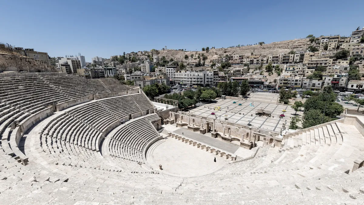 Roman Theatre in Amman, Jordan — Nicolas Marincic