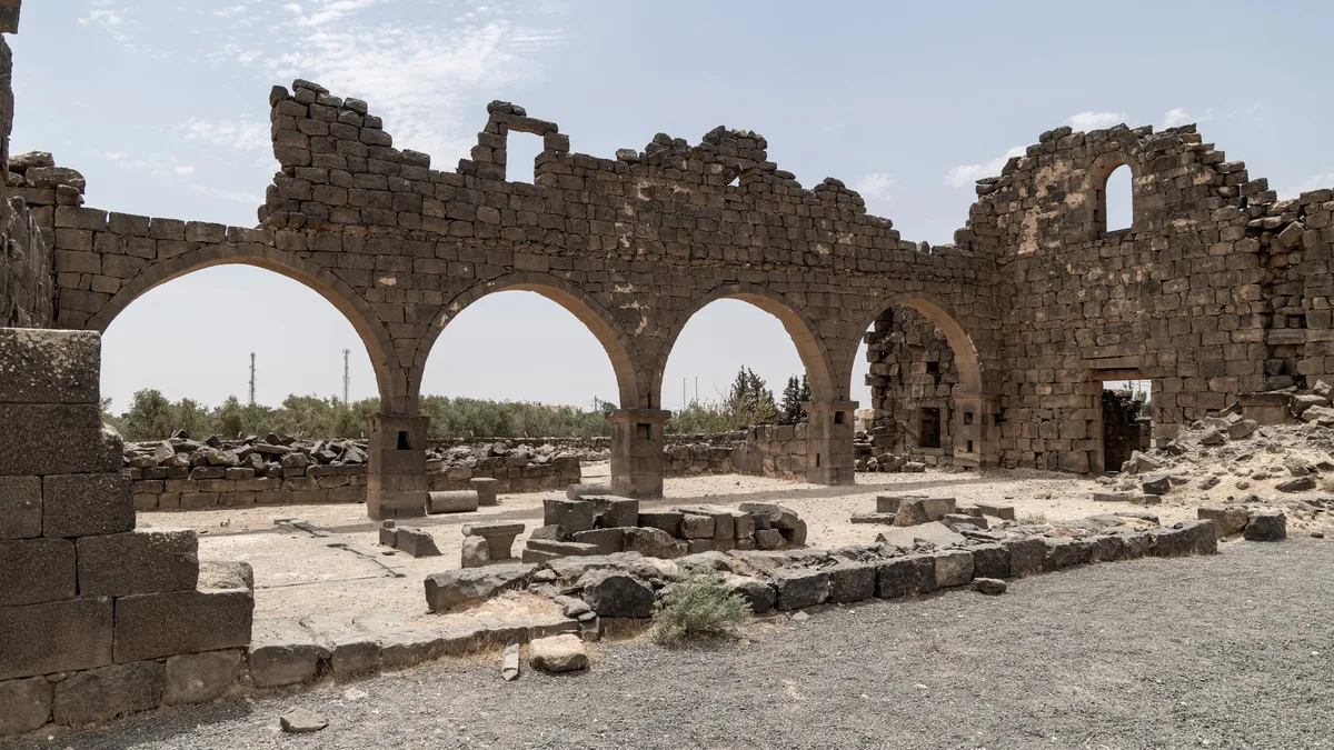 Basalt ruins at Umm el-Jimal, Jordan — Nicolas Marincic
