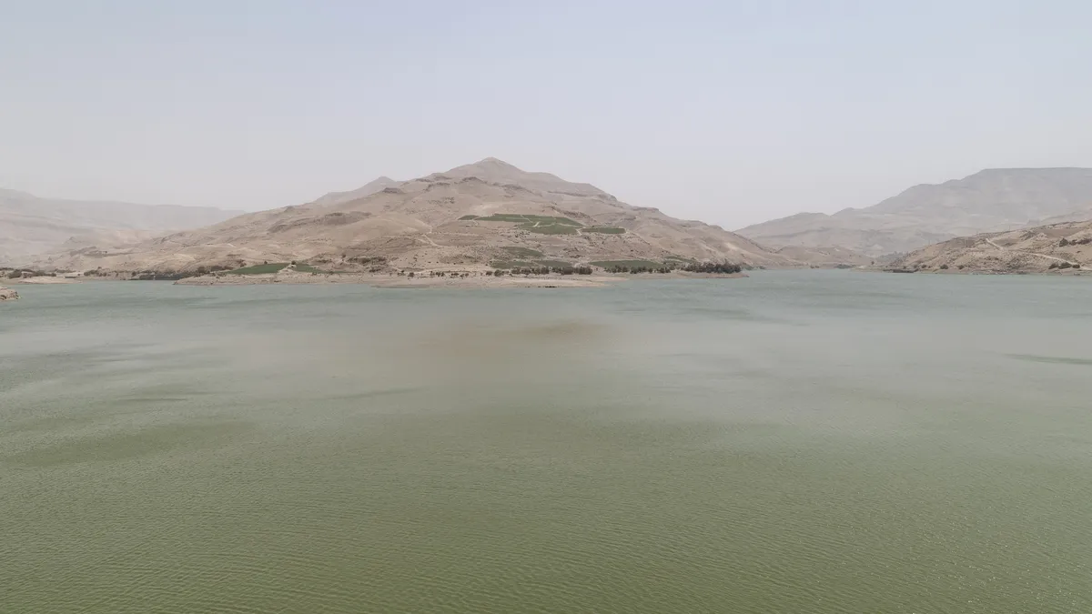 Wadi Mujib dam reservoir, Jordan — Nicolas Marincic
