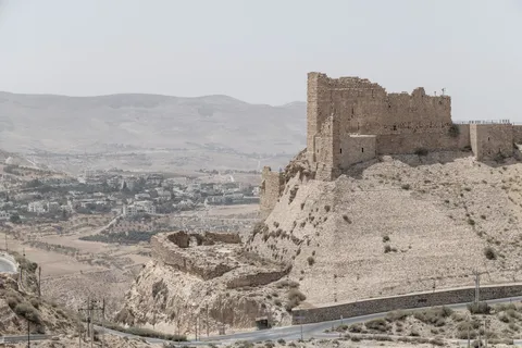 Kerak Castle above the valley, Jordan — Nicolas Marincic