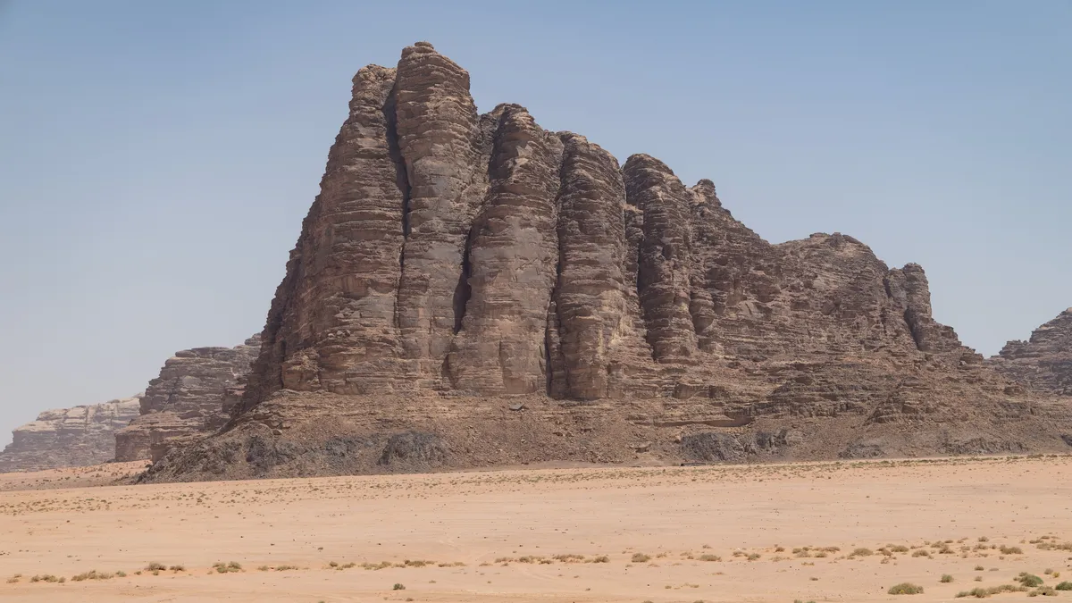 The Seven Pillars of Wisdom in Wadi Rum, Jordan — Nicolas Marincic