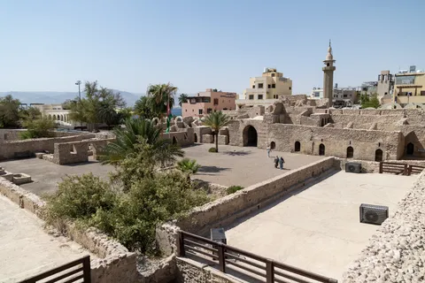 Courtyard of Aqaba Fort, Jordan — Nicolas Marincic