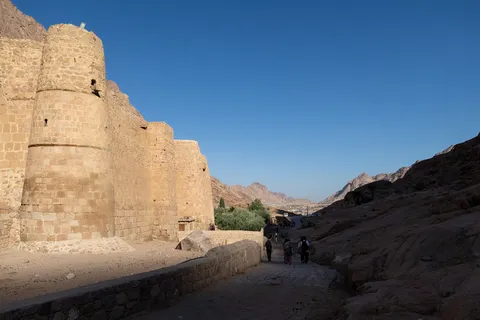 Walls of St Catherine’s Monastery, Egypt — Nicolas Marincic