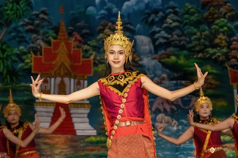 Lao classical ballet dancer, Laos — Nicolas Marincic