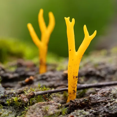 Yellow stagshorn fungus — Nicolas Marincic