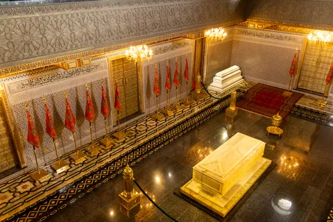 Royal tombs, Mausoleum of Mohammed V, Rabat, Morocco — Nicolas Marincic