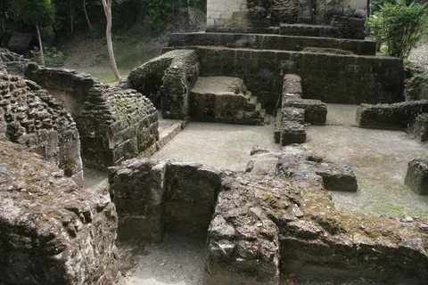 Remains of a Maya residential complex, Guatemala — Nicolas Marincic
